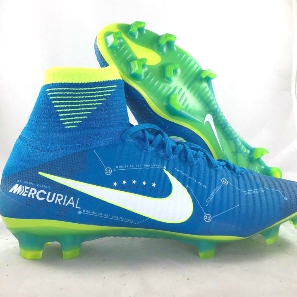 Nike Mercurial Superfly V NJR FG Neymar Blue Cleat